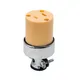 Toma Metal y Vinil Genemax  2P 125V 15A